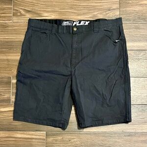 Dickies Flex Black Side Pocket Work Shorts‎